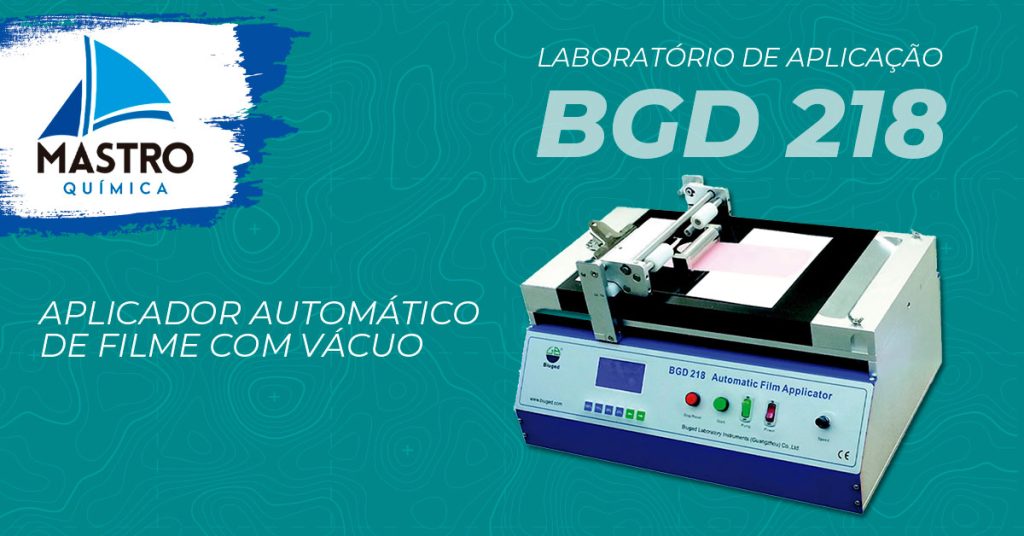 aplicador automatico de filme com vacuo